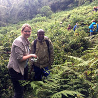 Michele in Rwanda