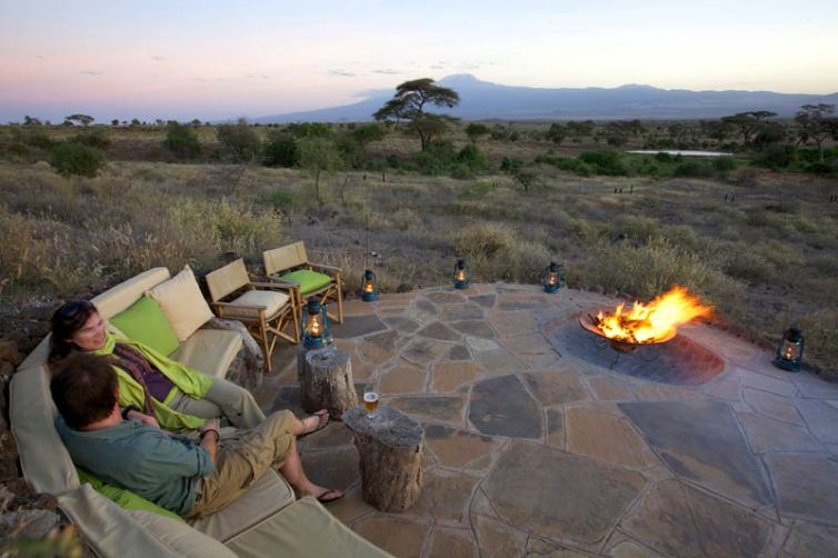Elewana Tortilis Camp Fire Pit