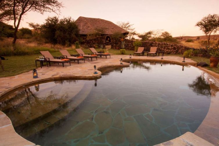 Elewana Tortilis Camp Private House Pool