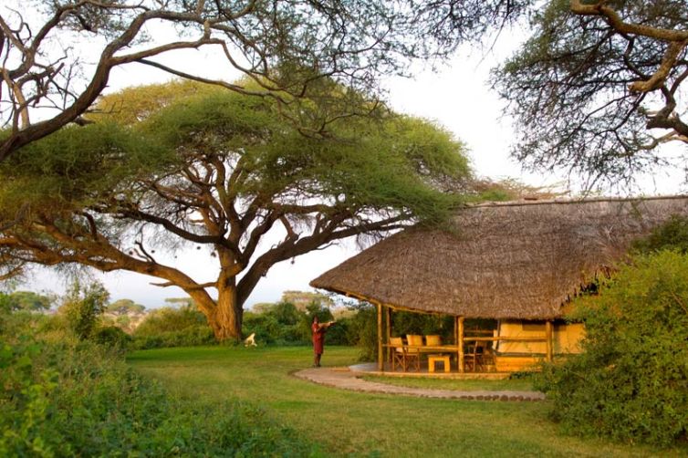 Elewana Tortilis Camp Tent Setting