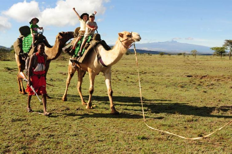 Karisia Walking Safaris Child Camel Safari