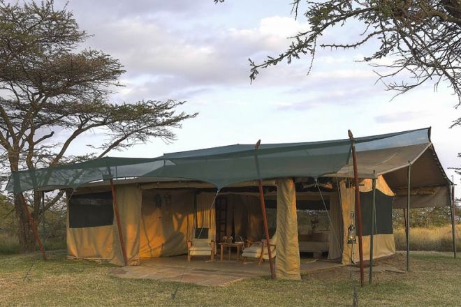 Kicheche Bush Camp Tent Setting