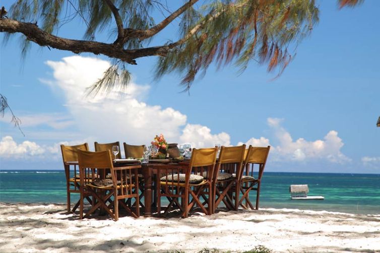 Kinondo Kwetu Beach Lunch