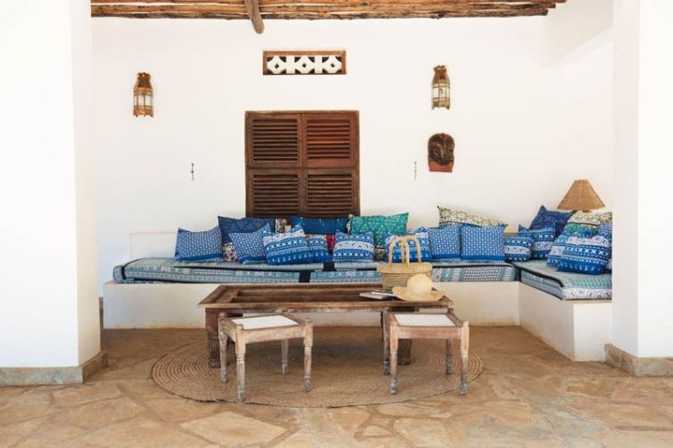 Kinondo Kwetu Borelius Family Room Verandah