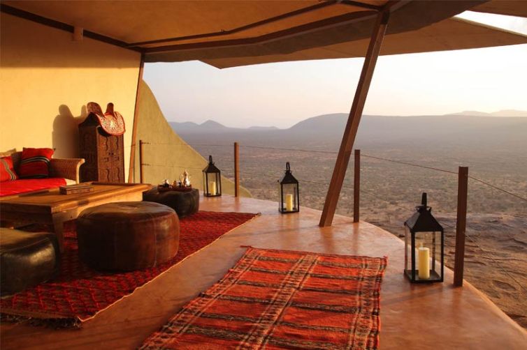 Saruni Samburu Main Lodge Kudu House Sitting Area