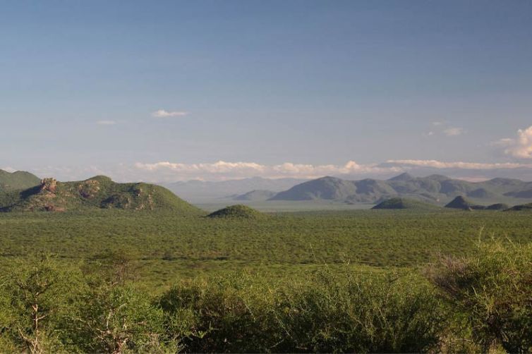 Saruni Samburu View from Lodge
