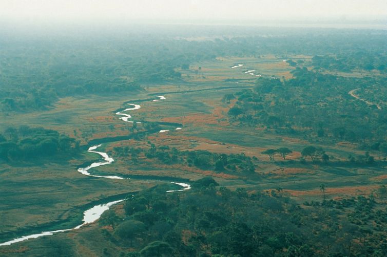 Chada Camp aerial landscape