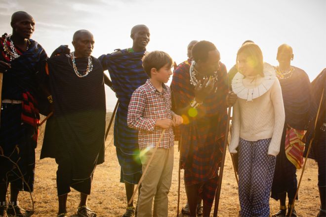 Entamanu Ngorongoro maasai family