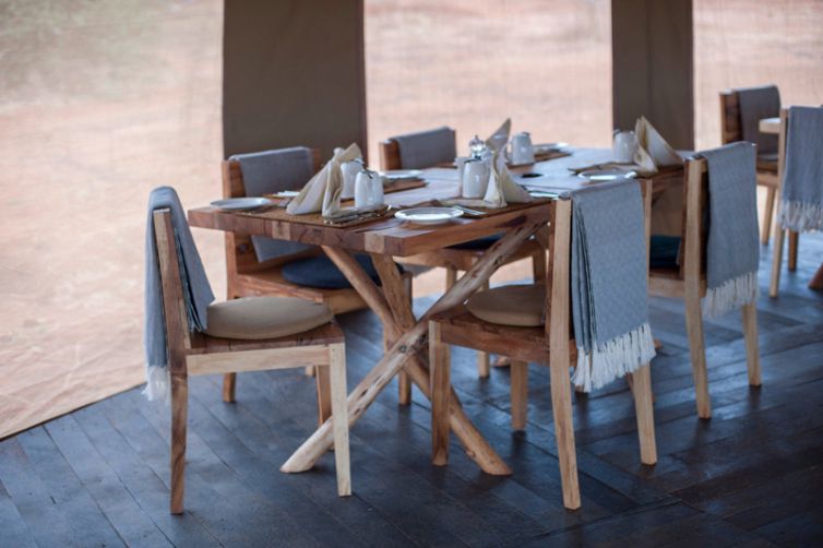 Kichuguu Camp dining