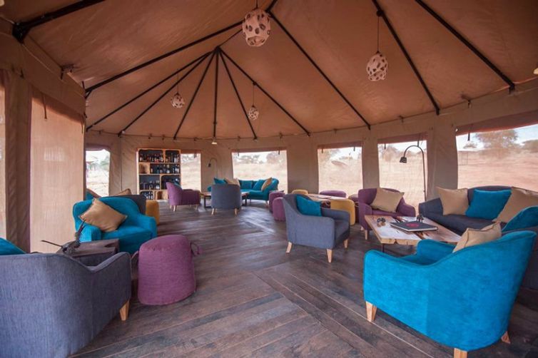 Kichuguu Camp lounge