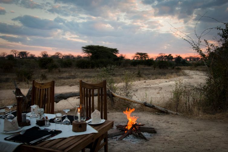 Kigelia Ruaha outdoor dining