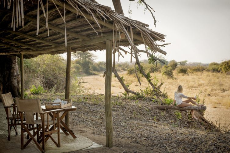 Kigelia Ruaha tent view