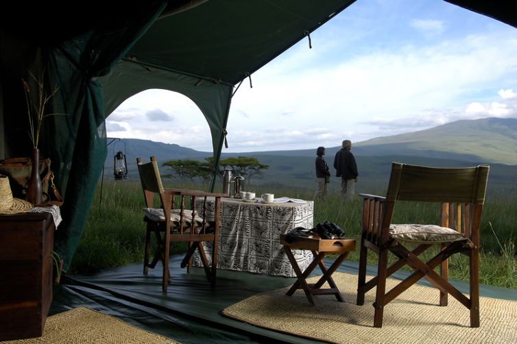 Kirurumu Serengeti Camp tent view