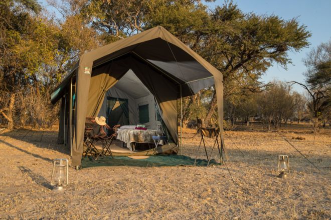 Letaka Private Mobile Safaris Tent Exterior