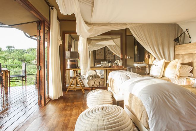 Mwiba Lodge bedroom