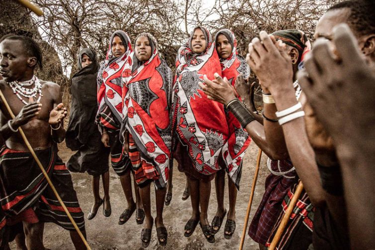 Mwiba Lodge culture Datoga dancing