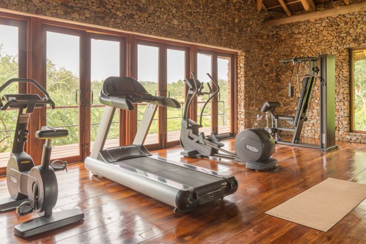 Mwiba Lodge gym