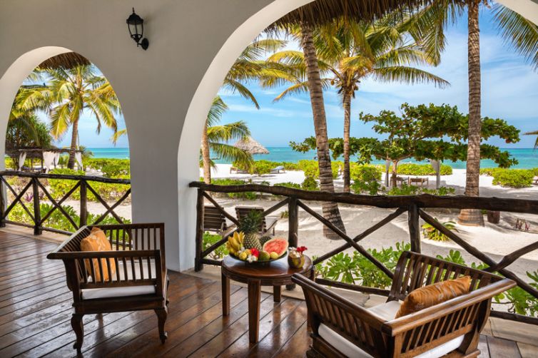 Next Paradise Boutique Resort deck view