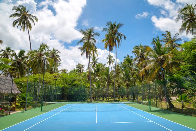 Next Paradise Boutique Resort tennis court