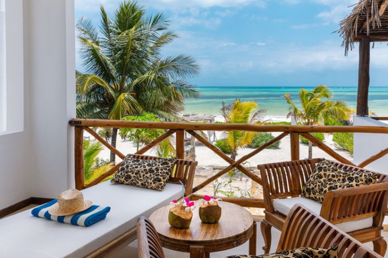 Next Paradise Boutique Resort verandah view