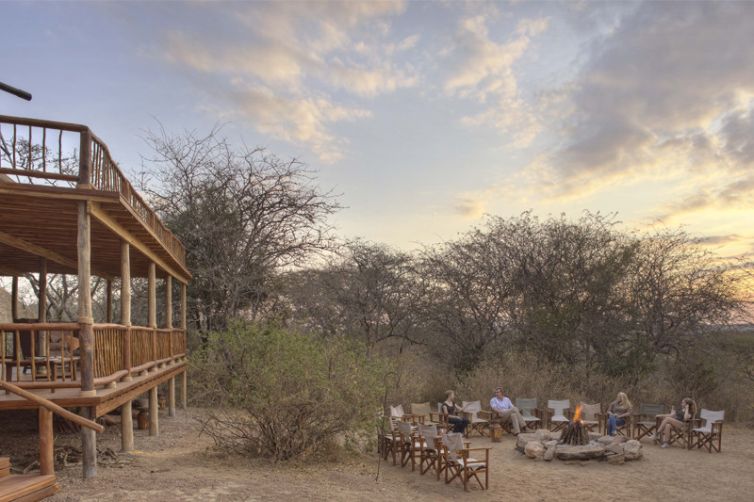 Olivers Camp central area