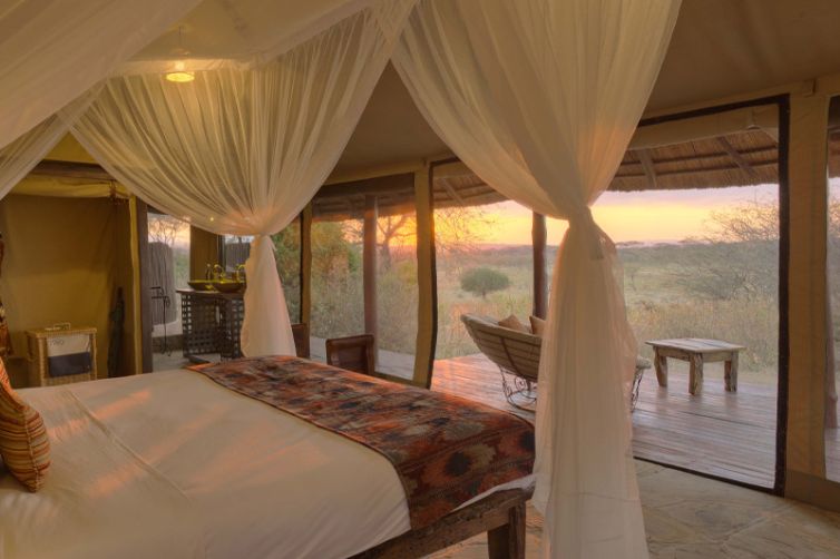 Olivers Camp room interior