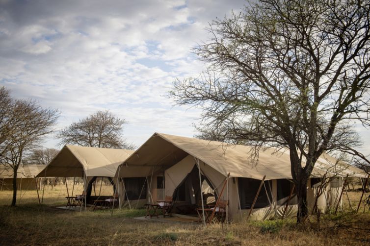 Serengeti Safari Camp family tent exterior