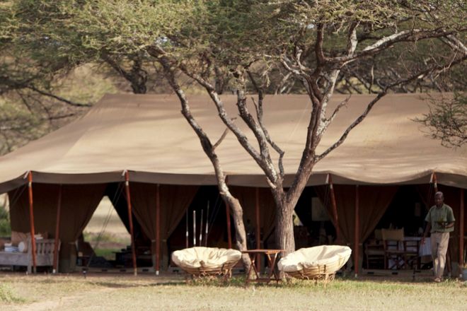 Serian Serengeti South Camp main tent