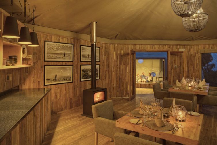 The Highlands dining room