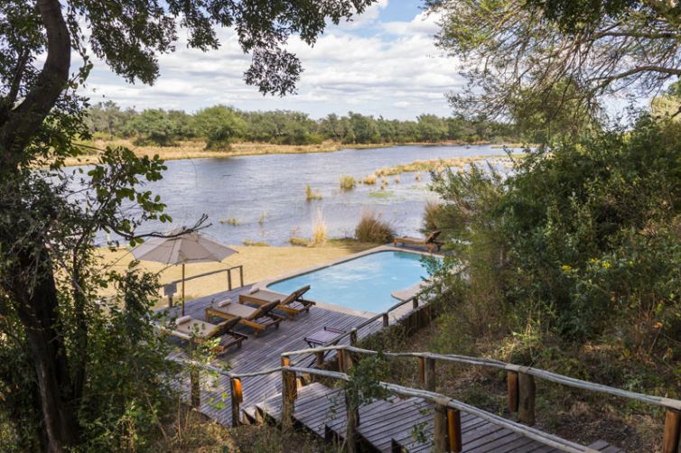 Amanzi Camp Pool Setting