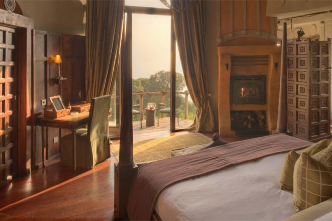 &Beyond Ngorongoro Crater Lodge bedroom view