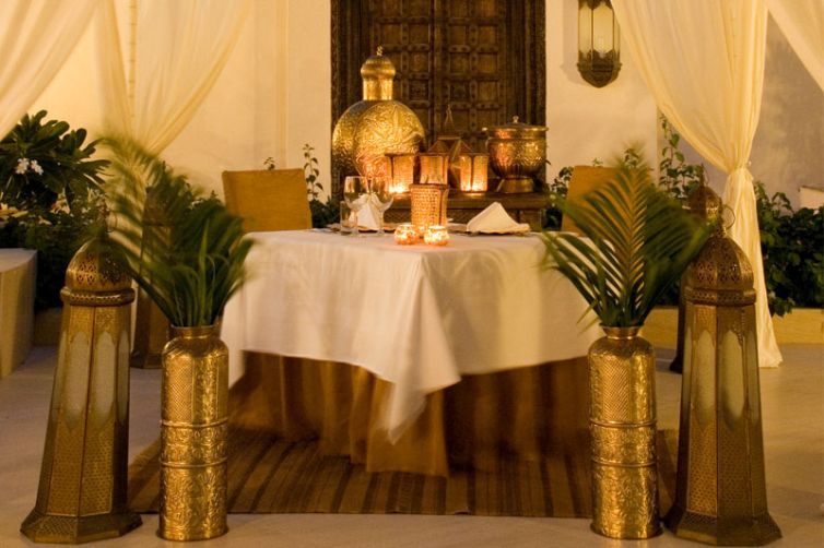 Baraza Resort & Spa romantic dining