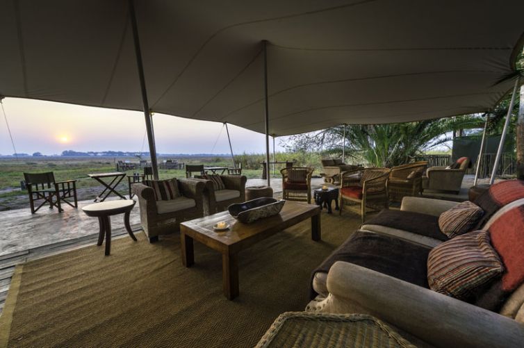 Busanga Bush Camp Lounge