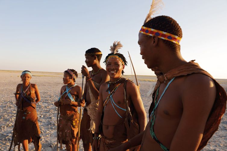 Camp Kalahari Bushmen