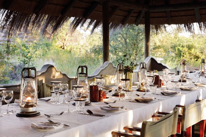 Camp Kalahari Dining