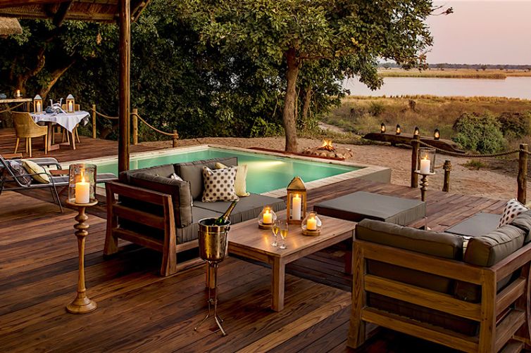 Chiawa Camp Safari Suite Deck