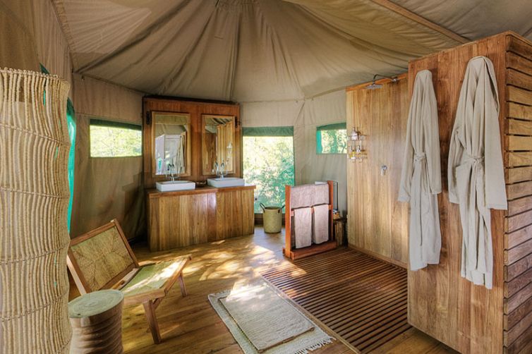 Chindeni Camp Bathroom