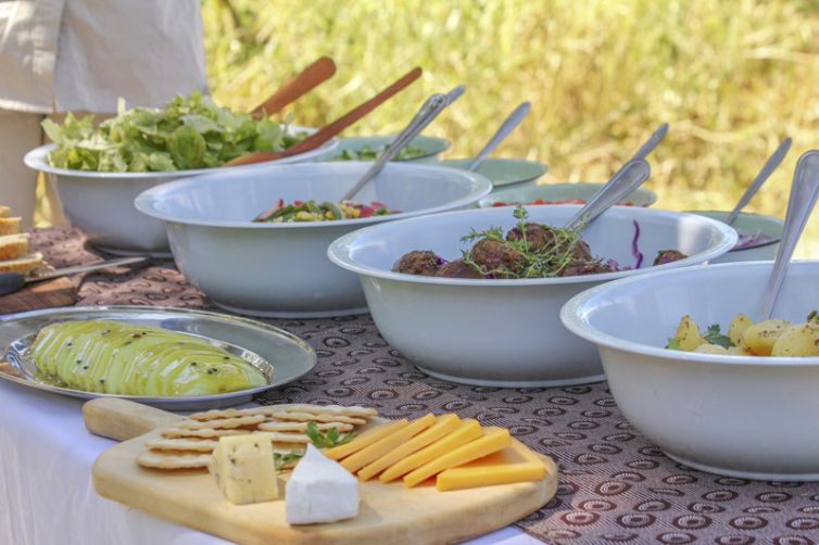 David Foot Walking Safaris Lunch