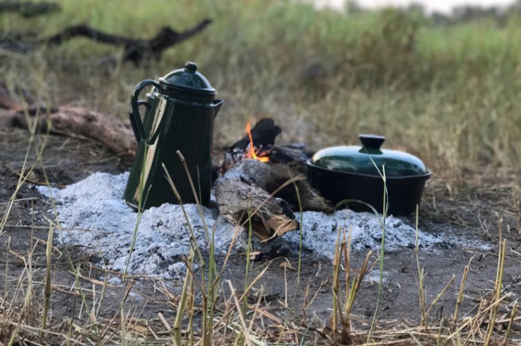 David Foot Walking Safaris Tea Pot