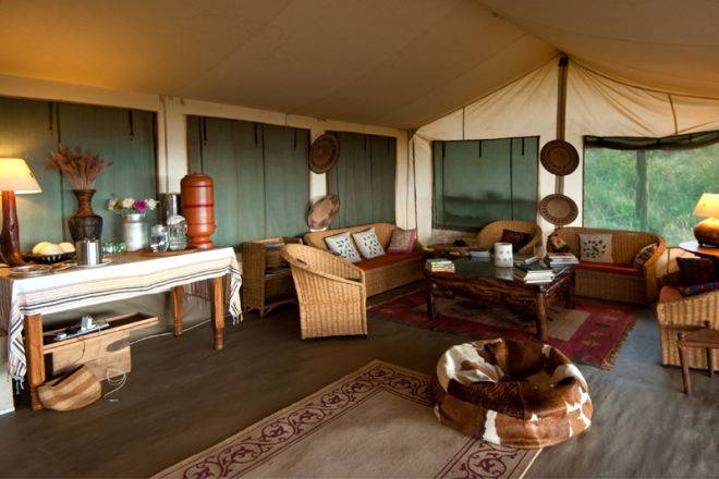 Laikipia Wilderness Camp Lounge