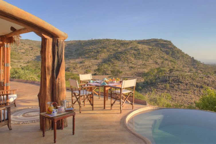 Lewa Wilderness Camp Family Cottage Plunge Pool