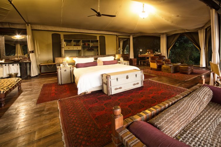 Mara Plains Camp Room and Deck