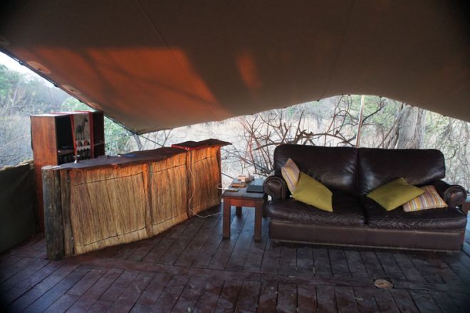 Ntemwa Busanga Camp Main Lounge