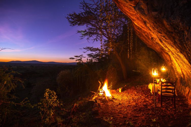 Ol Seki Hemingways Mara Cave Dinner