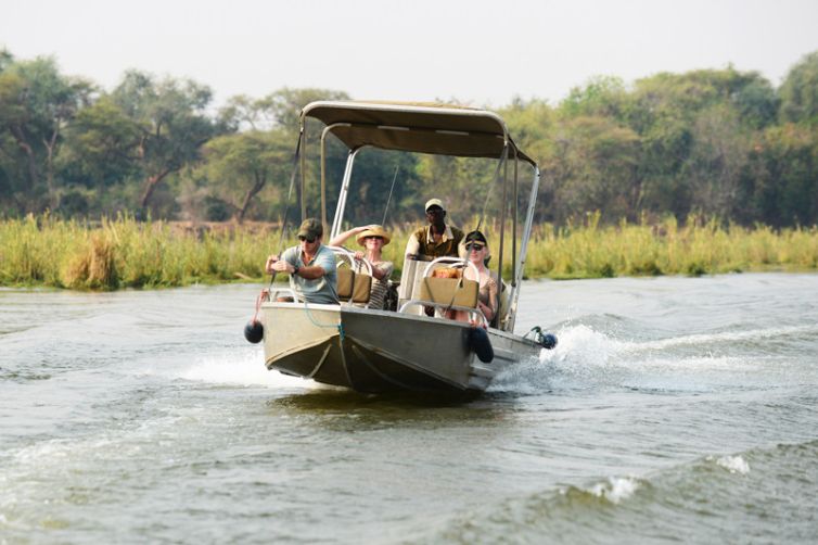 Sausage Tree Camp Boat