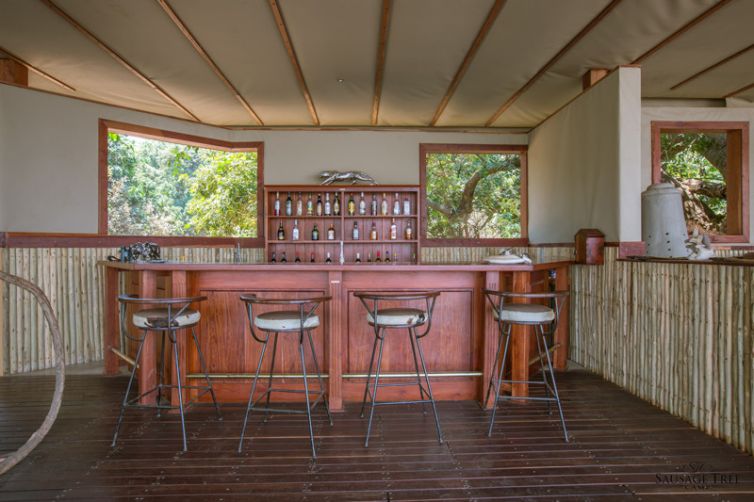 Sausage Tree Camp Front of House Bar