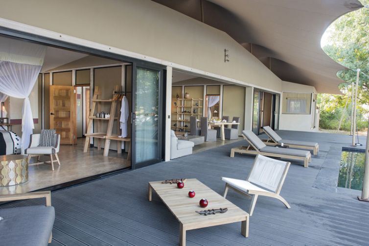 Sausage Tree Camp Kigelia House Deck