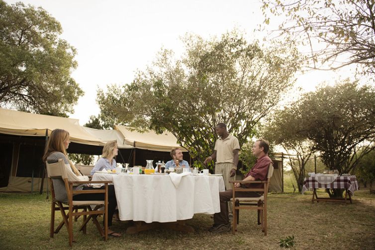 Serian's Nkorombo Mobile outdoor dining