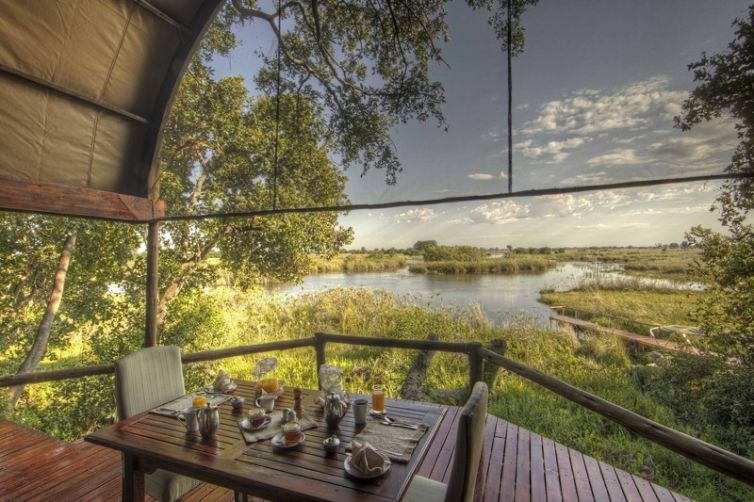 Shinde Camp & Enclave Breakfast View