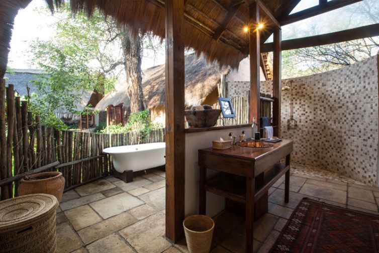 Tongabezi Lodge Garden House Bathroom